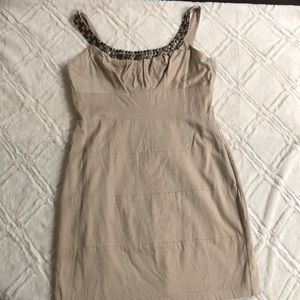 Bisou Bisou beaded dress. Size 14.